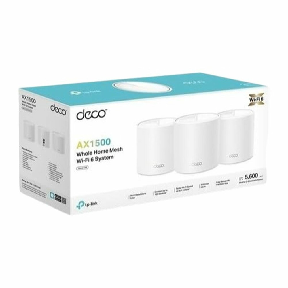 Répéteur Wifi + Routeur + Point d’Accès TP-Link DECO X10(3-PACK) Blanc