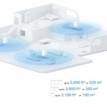 Répéteur Wifi + Routeur + Point d’Accès TP-Link DECO X10(3-PACK) Blanc