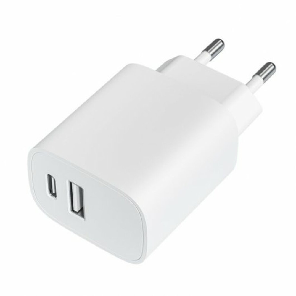 Wall Charger LEOTEC LECSPH20W2W 20 W White