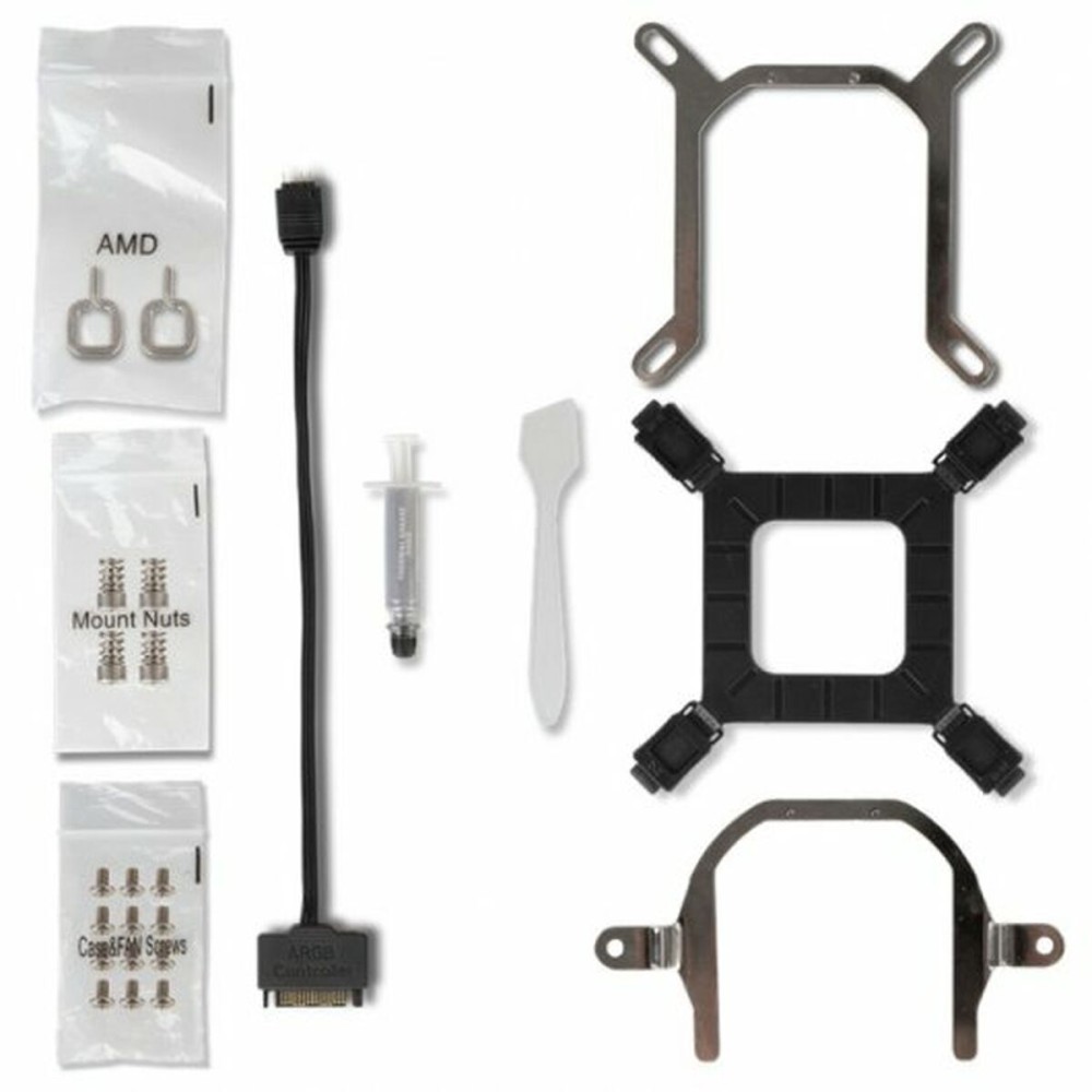 Kit de refroidissement liquide Nox-Xtreme NXHUMMERM360ARGB Ø 12 cm (3 Unités) (1 Unité)