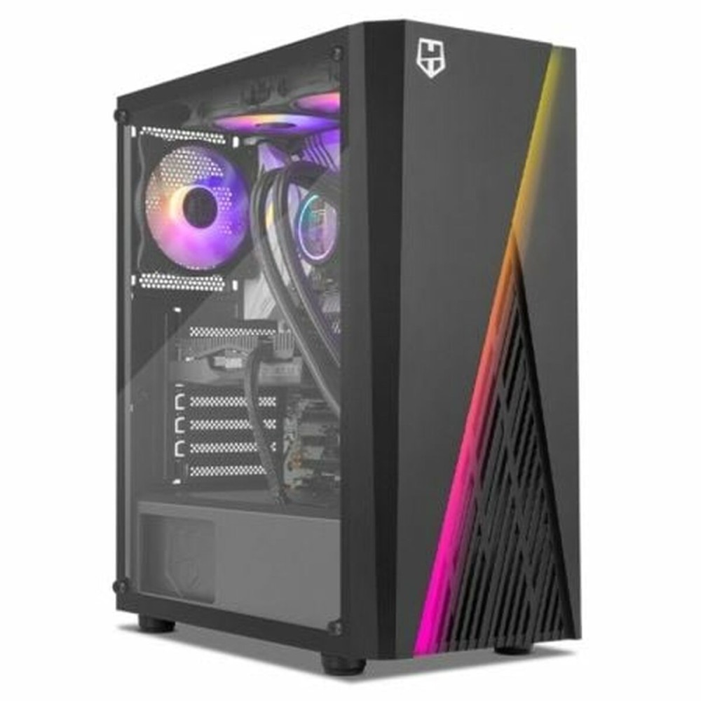 Boîtier ATX semi-tour Nox-Xtreme NXHUMMERFROST Noir ATX