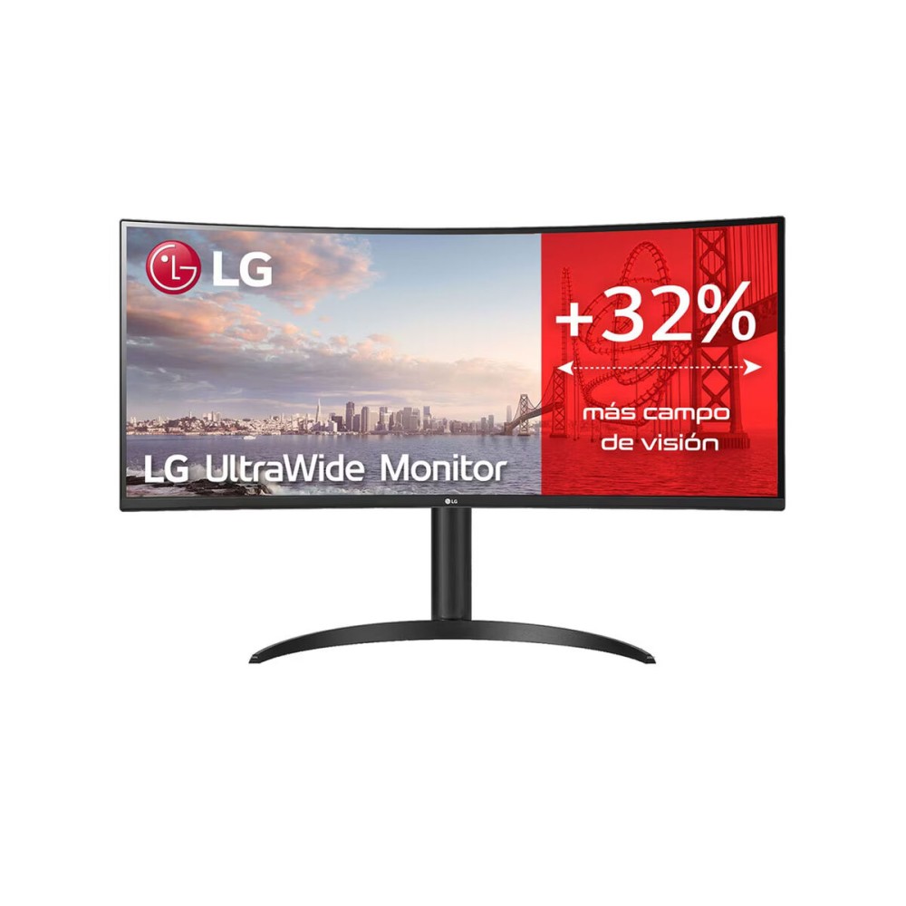 Monitor Gaming LG 34WP75CP-B 34" Wide Quad HD Courbe LED