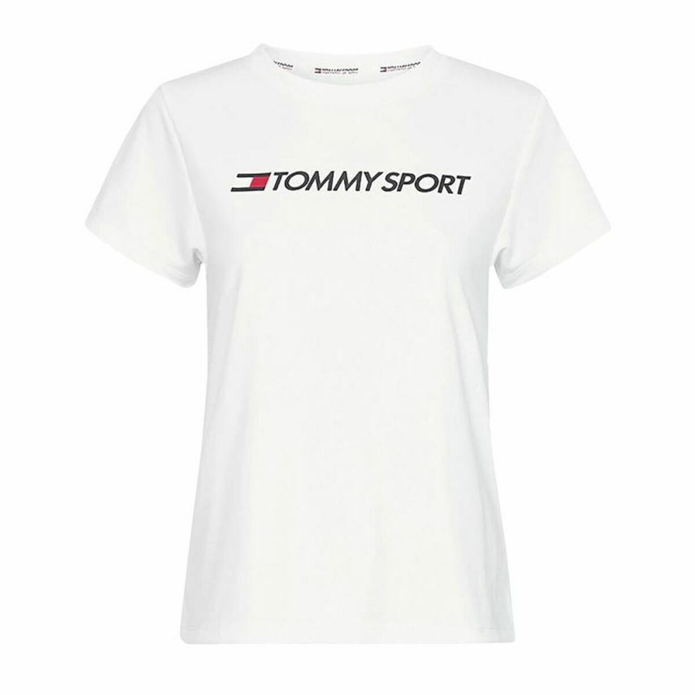 Herren Kurzarm-T-Shirt Tommy Hilfiger Logo Chest Weiß