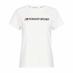 T-shirt à manches courtes homme Tommy Hilfiger Logo Chest Blanc