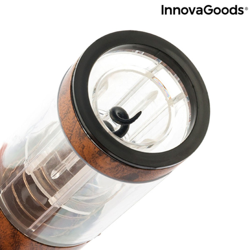 Automatischer wiederaufladbarer Korkenzieher in Holzoptik Corkout InnovaGoods