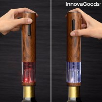 Automatischer wiederaufladbarer Korkenzieher in Holzoptik Corkout InnovaGoods