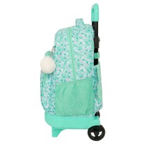 Schulrucksack mit Rädern Safta Cuore Minze 33 x 45 x 22 cm