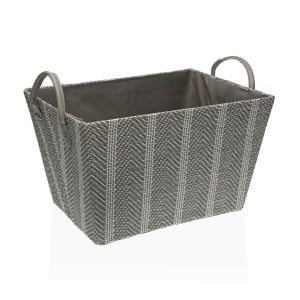 Panier Multi-usages Versa 26 x 22 x 36 cm Gris