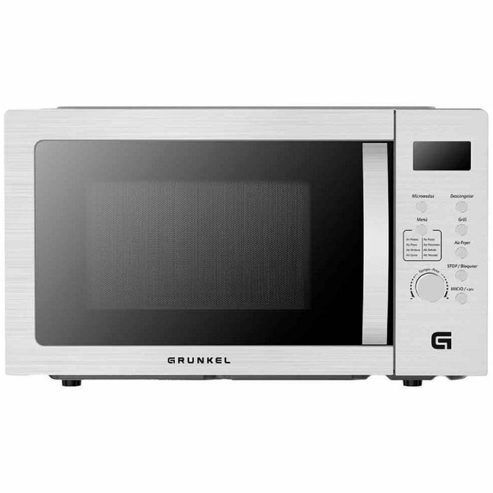Heißluftfritteuse Grunkel MW-28AIRFRYER Silberfarben