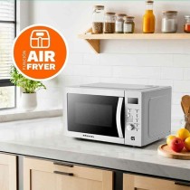 Heißluftfritteuse Grunkel MW-28AIRFRYER Silberfarben