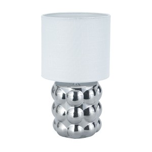 Tischlampe Versa Leinen aus Keramik 17 x 30 cm