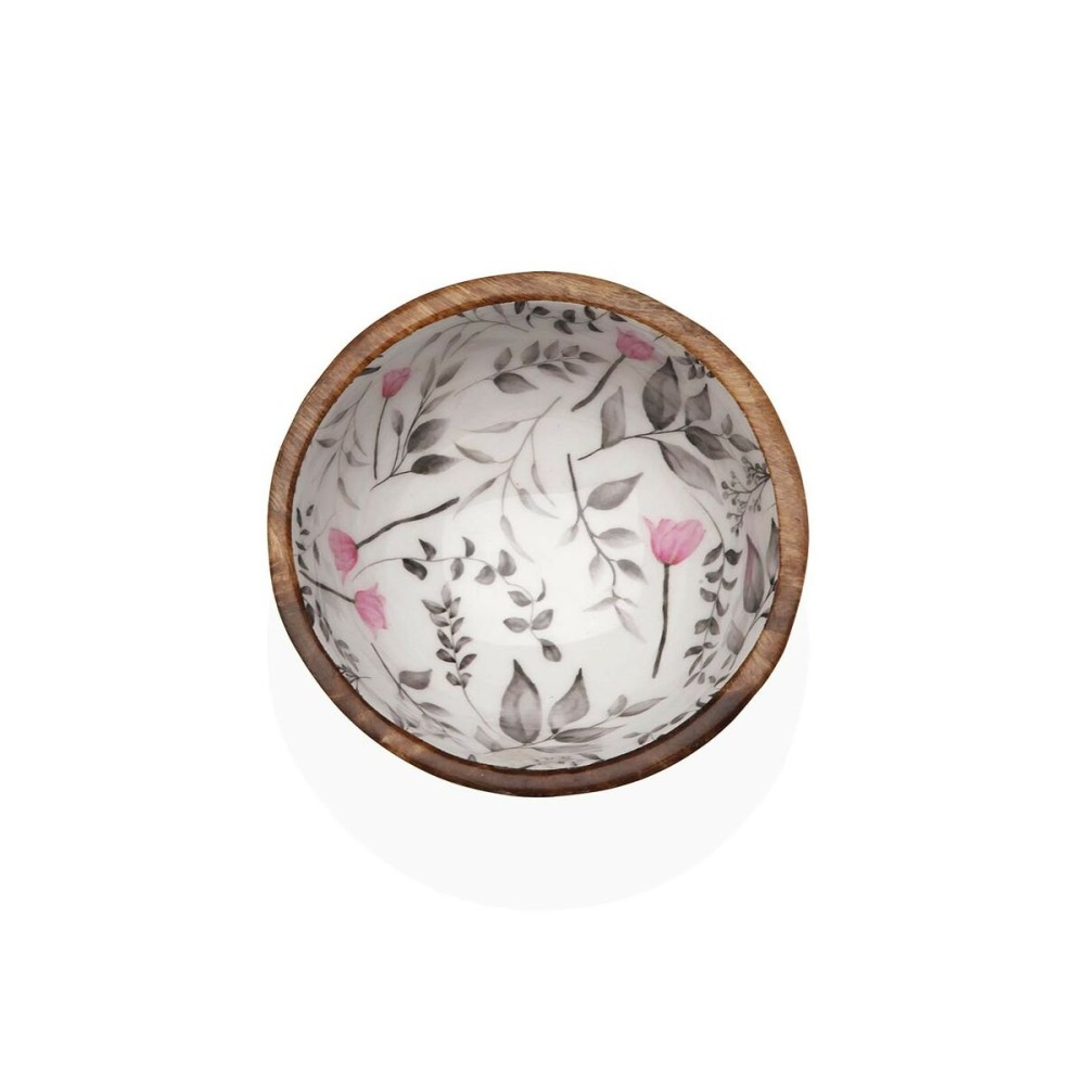 Bol Versa Laison Bambou Porcelaine Bois de manguier