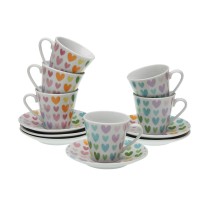 Coffee Set Versa Porcelain Hearts