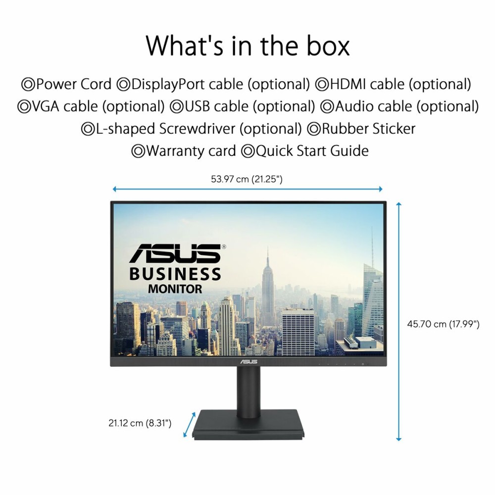 Écran Asus 90LM0540-B01370 Full HD 24"