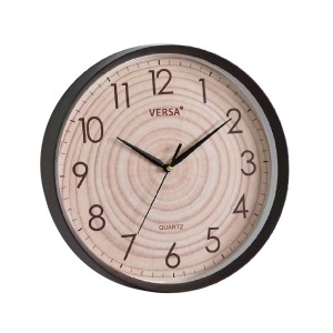 Wanduhr Versa Kunststoff 5 x 30,6 x 30,6 cm