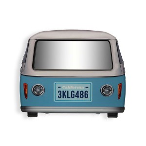 Wandspiegel Versa Blau Transporter 9 x 51 x 61 cm