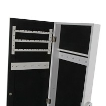 Wall mirror Versa White Mirror MDF Wood 35 x 153 x 35,2 cm Jewellery Stand