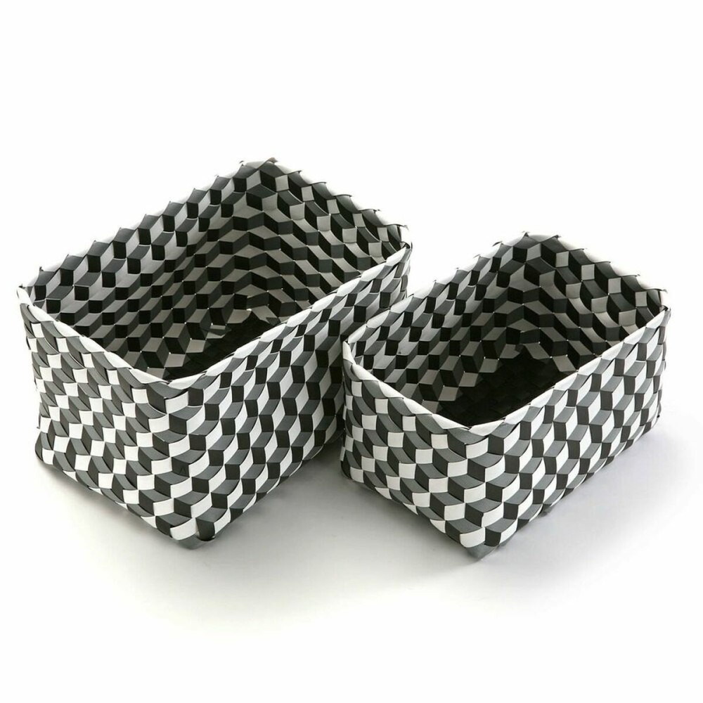 Jeu de Caisses de Rangement Empilables Versa 23 x 20 x 33 cm 2 Unités