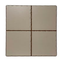 Untersetzer Versa Beige aus Keramik (20 x 20 cm)