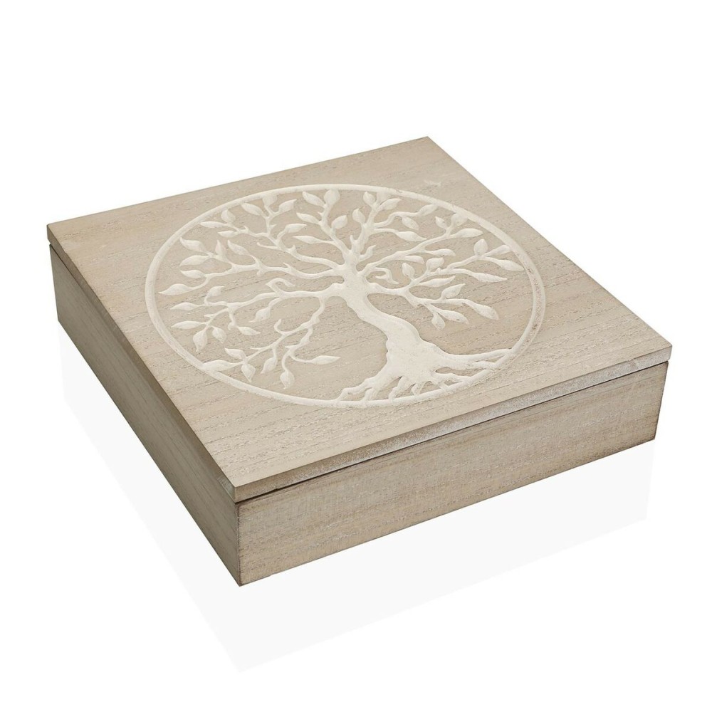 Boîte Décorative Versa Bois Arbre