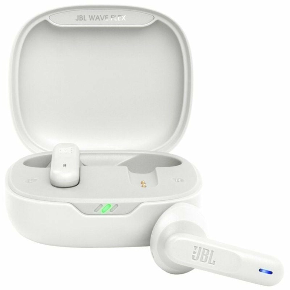 Écouteurs Sans Fil avec Étui de Charge JBL Wave Flex Blanc