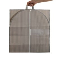 Kleidersack Versa Streifen Beige 135 x 60 cm