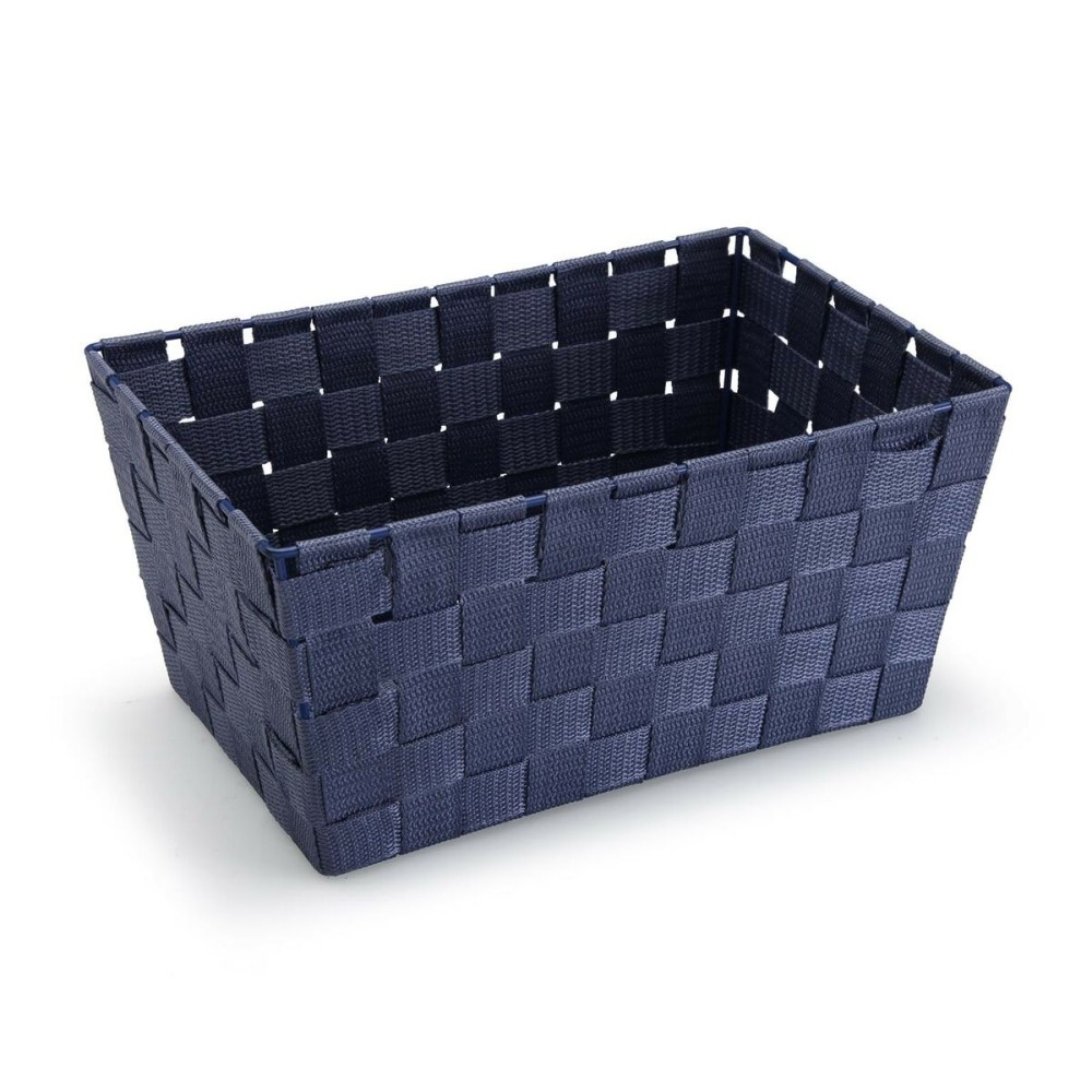 Panier Multi-usages Versa 20 x 15 x 30 cm Bleu foncé Grand