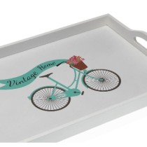Plateau Versa Bicyclette Bois MDF 30 x 5 x 45 cm