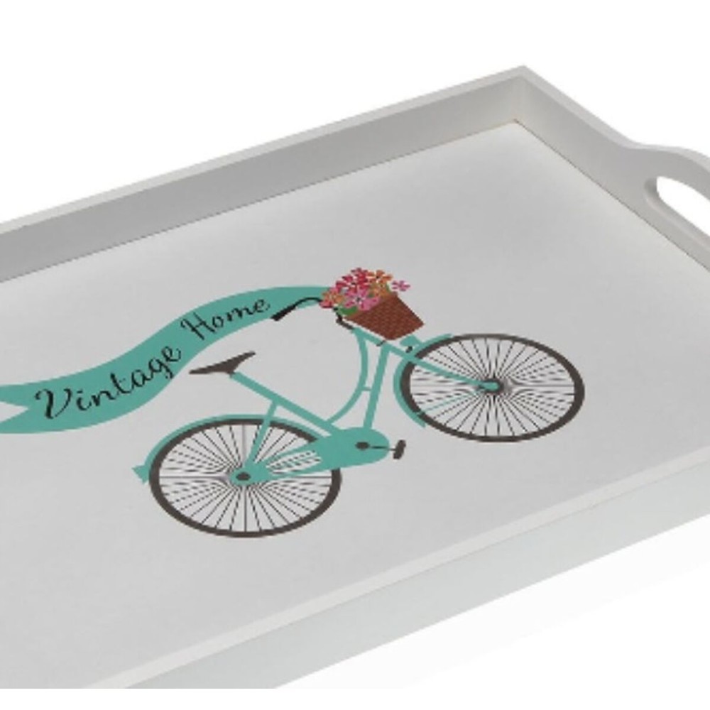 Plateau Versa Bicyclette Bois MDF 30 x 5 x 45 cm