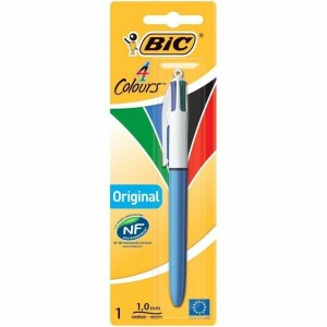 Flüssigtintenstift Bic 802077 Blau Weiß Bunt