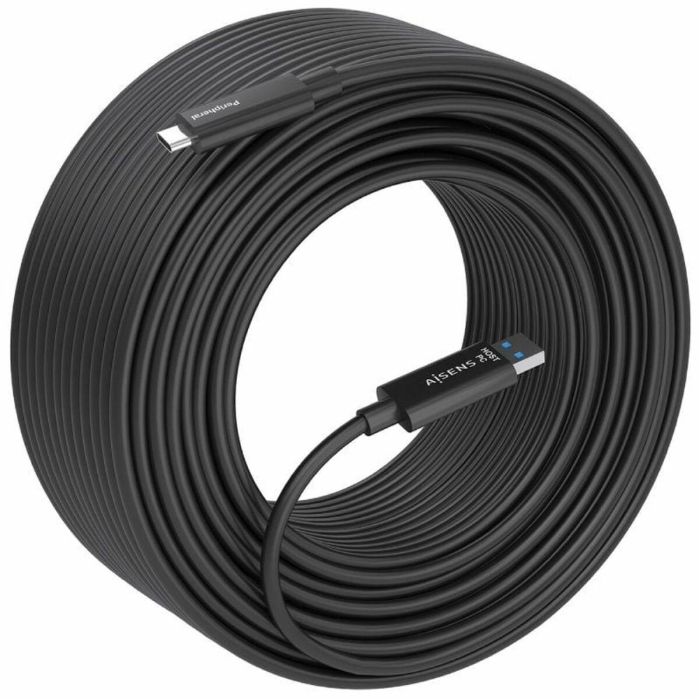 USB Cable Aisens A157-0927 Black