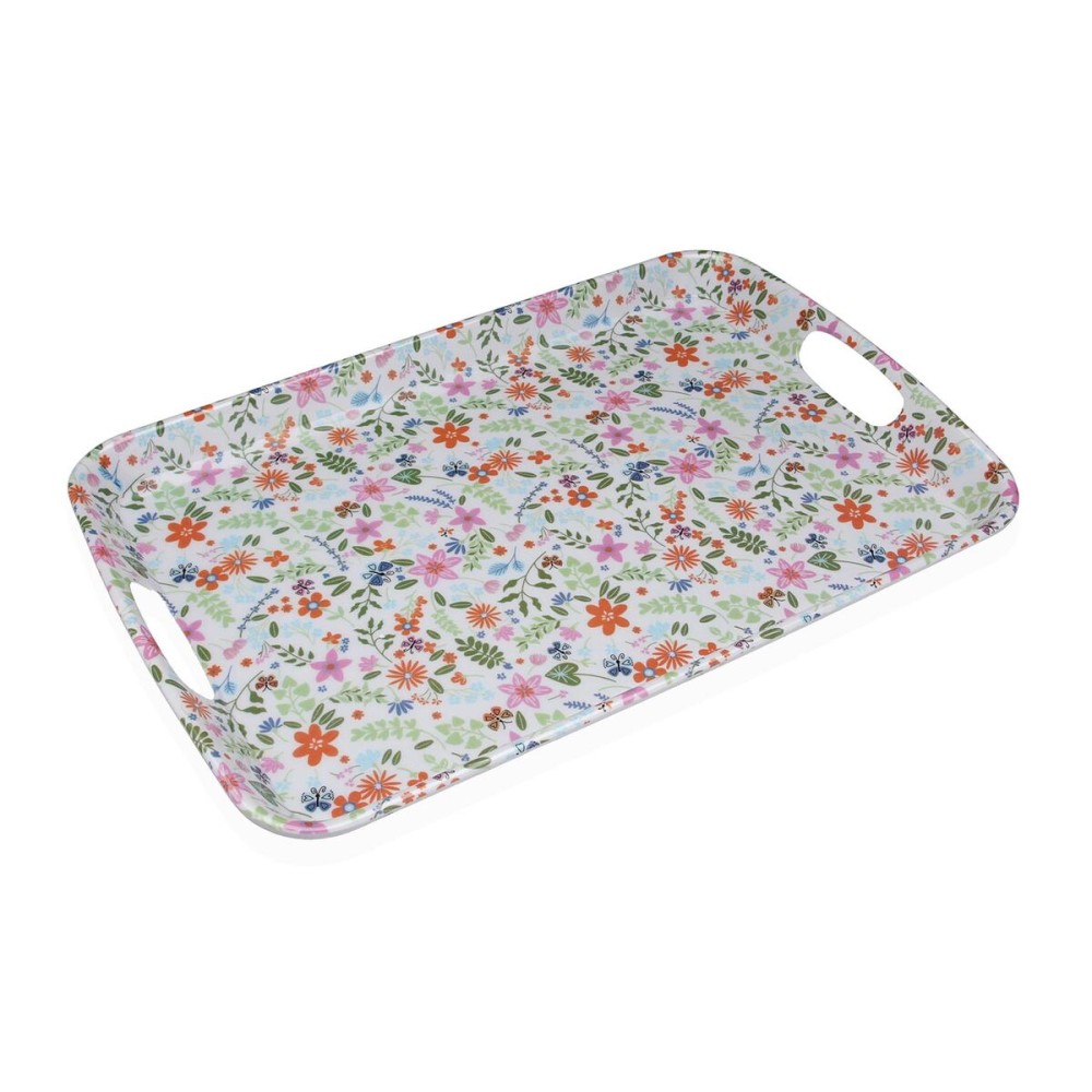 Schale Versa Melamine 31 x 3 x 46,2 cm Blomster
