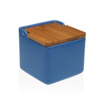 Salzstreuer mit Deckel Versa Blau aus Keramik 12,2 x 11,5 x 12,2 cm