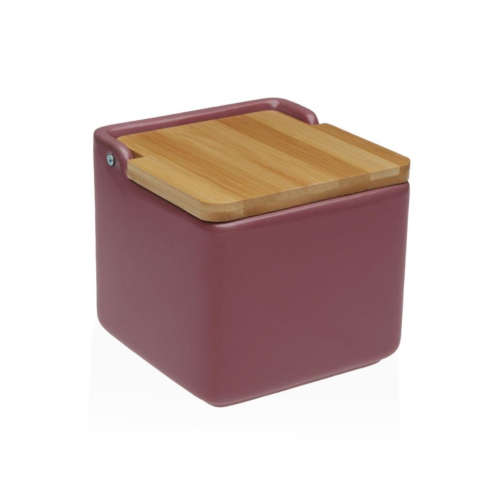 Salzstreuer mit Deckel Versa BURGUNDY aus Keramik 12,2 x 11,5 x 12,2 cm