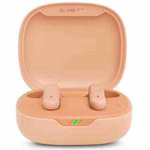 Écouteurs Sans Fil avec Étui de Charge JBL Vibe Flex Beige