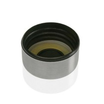 Bouteille Versa VS-22080007 Gris Acier polystyrène 8,7 x 24,5 x 8,7 cm 1 L