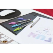 Kugelschreiber-Set Bic Cristal Fun 921342 Bunt 10 Stücke (10 Stück)