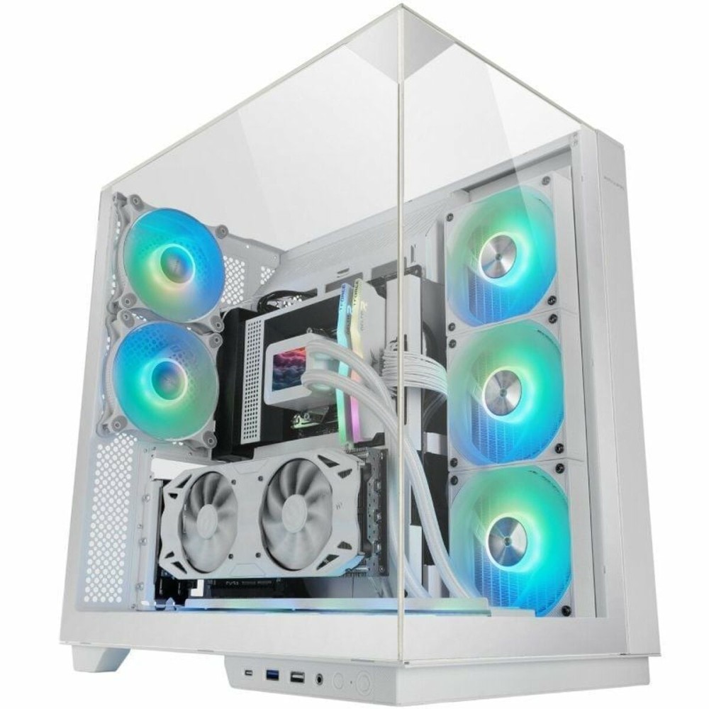 ATX Semi-Tower Gehäuse Mars Gaming MC3GFW Weiß