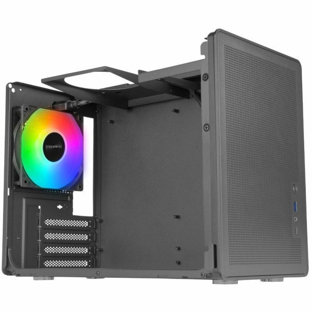 ATX Mini-tower Box Case Mars Gaming MCXPS Black