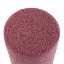 Tabouret Versa Rose Bois Textile 33 x 47 x 33 cm