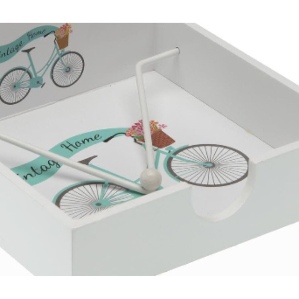 Porte-serviettes Versa Bois 18 x 7 x 18 cm Bicyclette