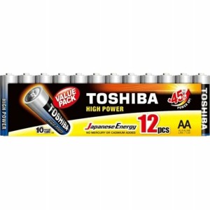 Rechargeable Batteries Toshiba R6ATPACK12