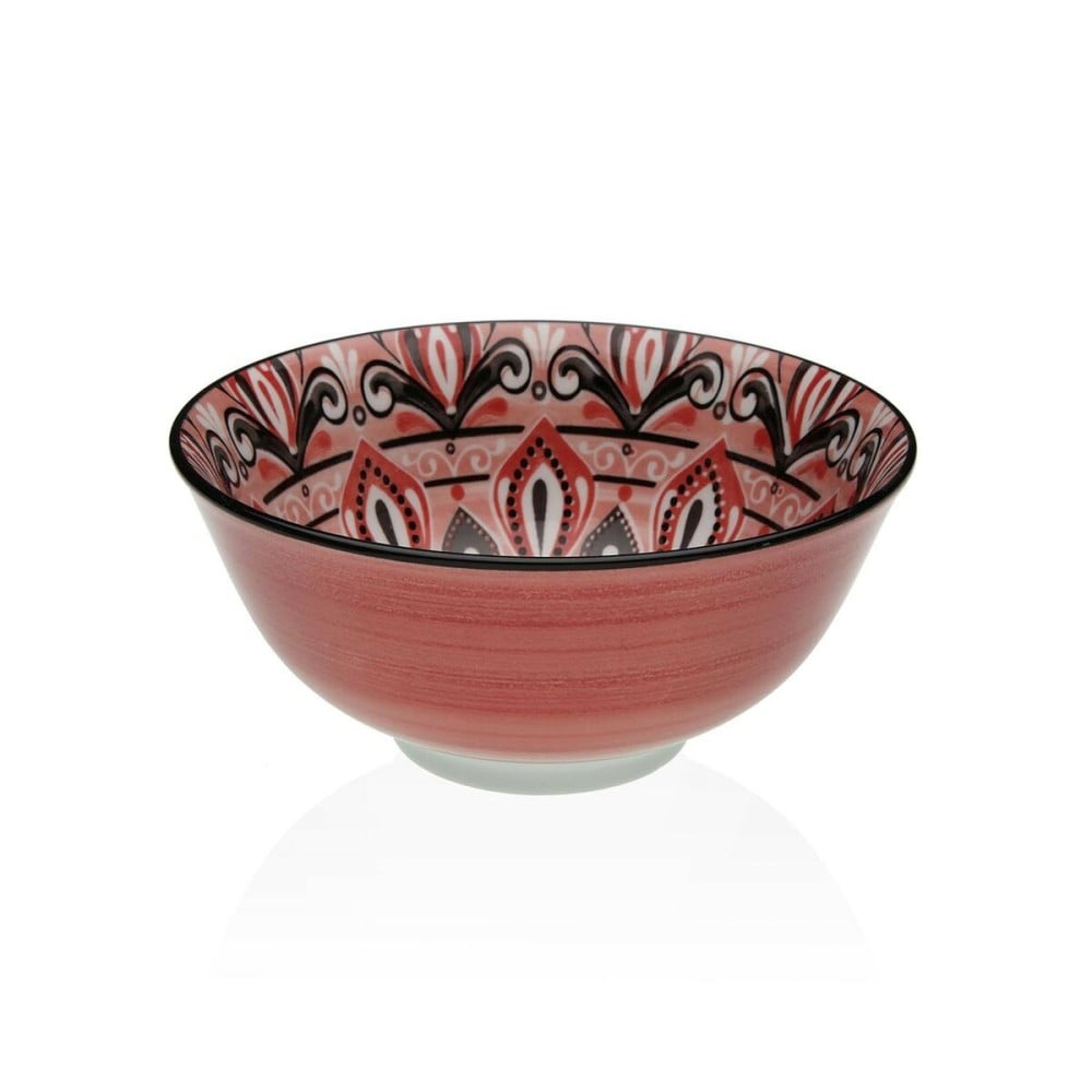 Snack Bowl Versa Red Ceramic Porcelain 15,5 x 7 x 15,5 cm
