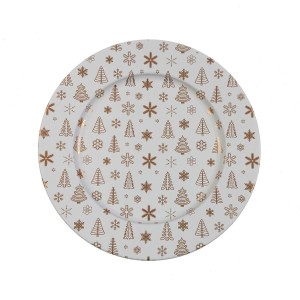 Dessous d'Assiette Versa Métal 33 x 1,5 x 33 cm Noël