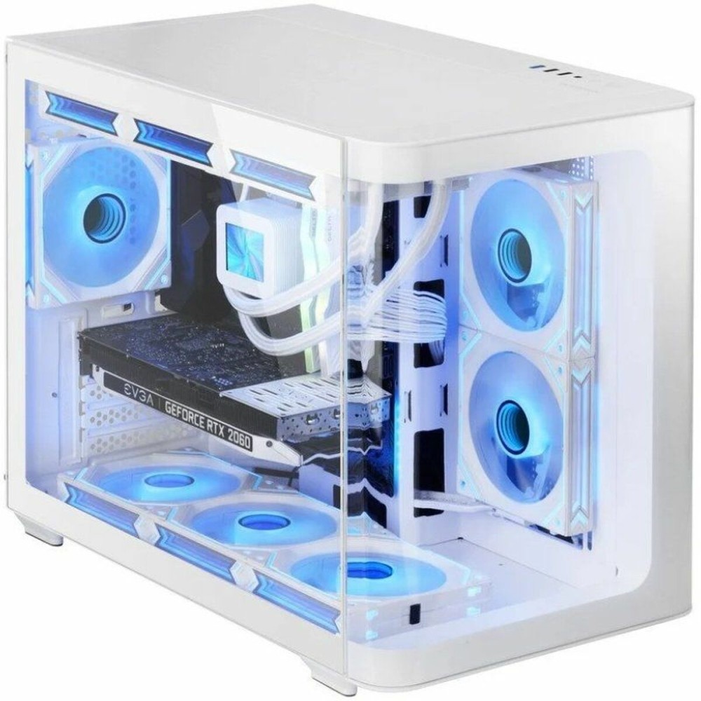 ATX Semi-Tower Gehäuse Mars Gaming MCFUSIONMW Weiß
