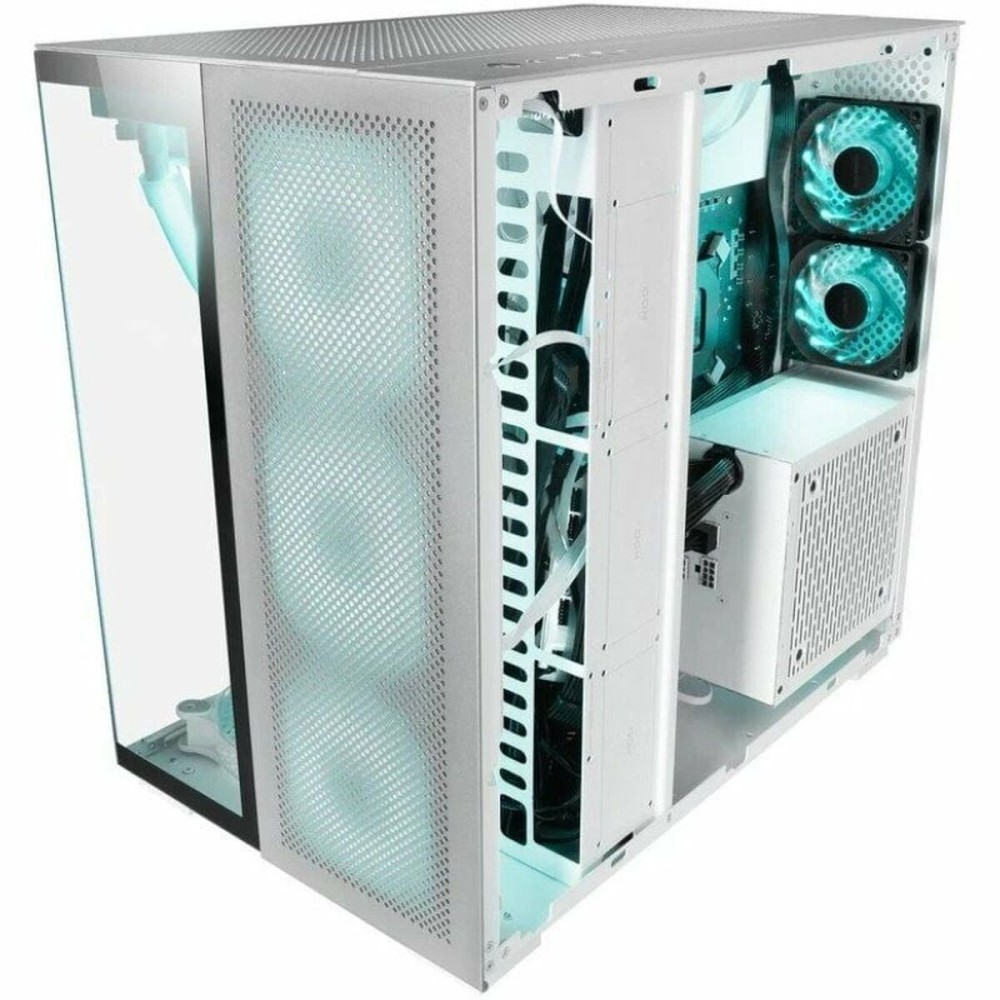 ATX Semi-tower Box Mars Gaming MCNOVA2 White Silver