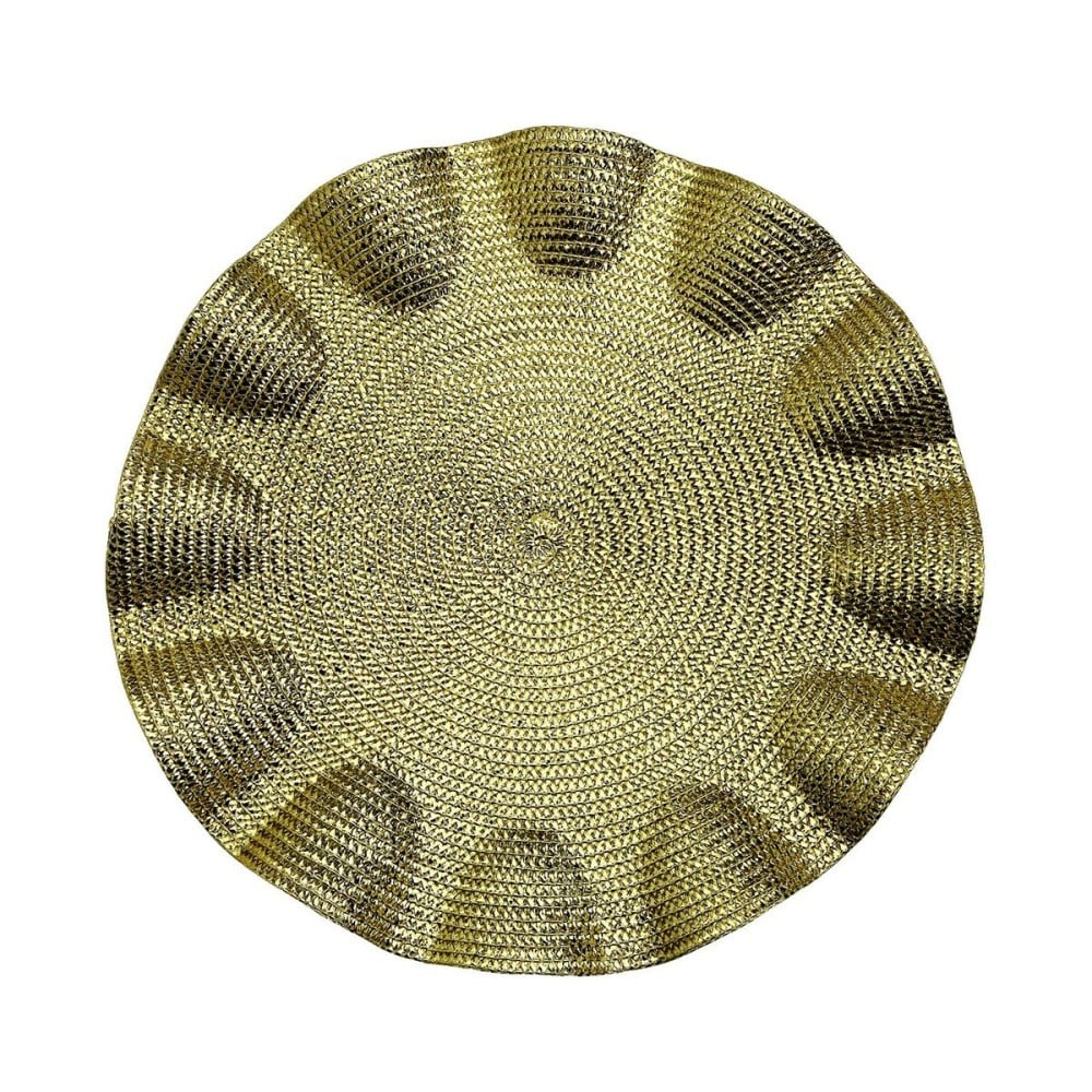 Untersetzer Versa Gold Kunststoff 38 x 38 cm