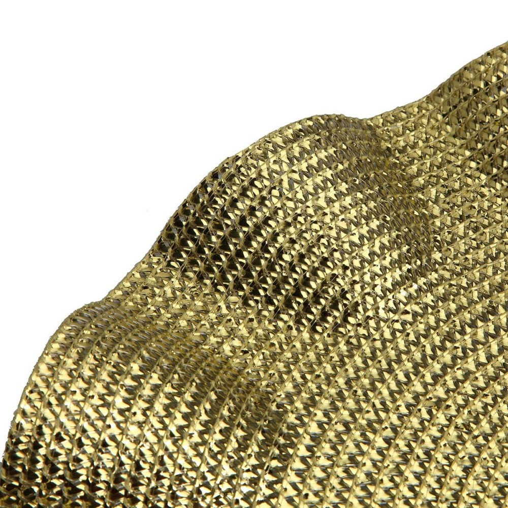 Untersetzer Versa Gold Kunststoff 38 x 38 cm