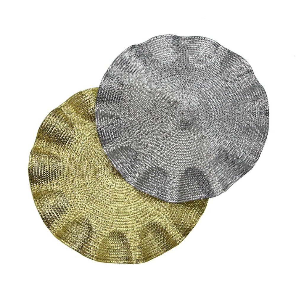 Untersetzer Versa Gold Kunststoff 38 x 38 cm