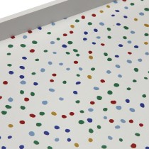 Tray Versa Dotty MDF Wood 24 x 4,5 x 34 cm